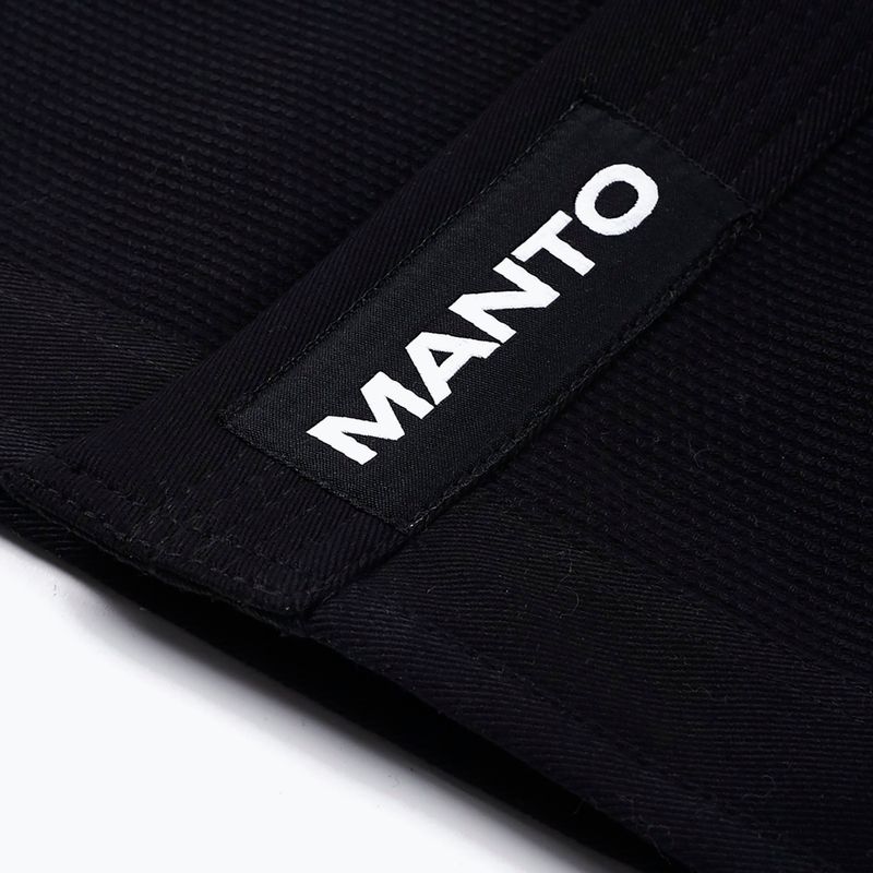 GI per il jiu-jitsu brasiliano da uomo MANTO Heaven BJJ nero 7
