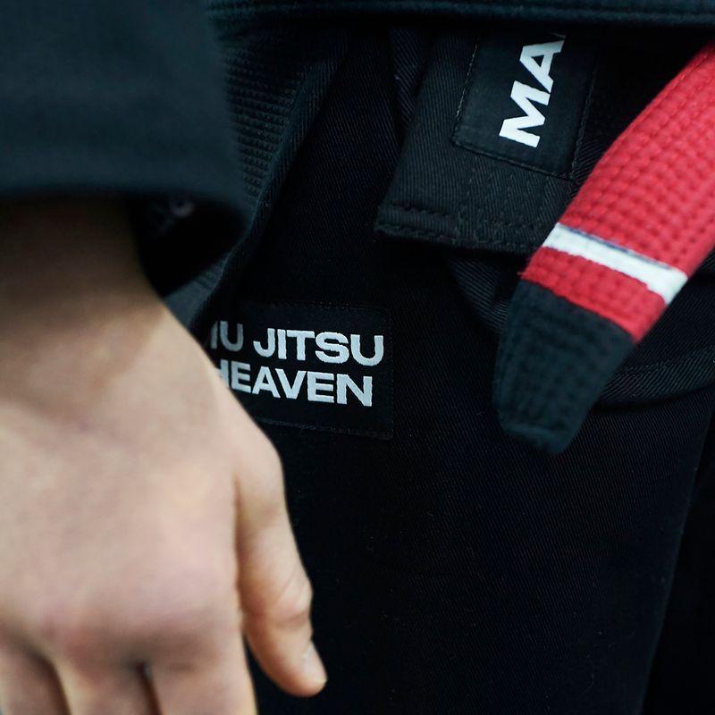 GI per il jiu-jitsu brasiliano da uomo MANTO Heaven BJJ nero 10