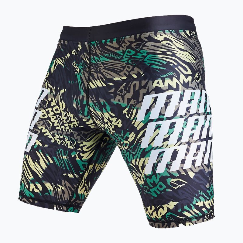 Pantaloncini da allenamento MANTO Distort uomo nero MNS523