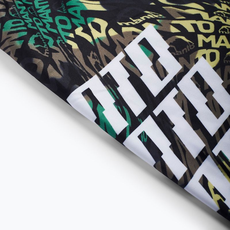 Pantaloncini da allenamento MANTO Distort uomo nero MNS523 4
