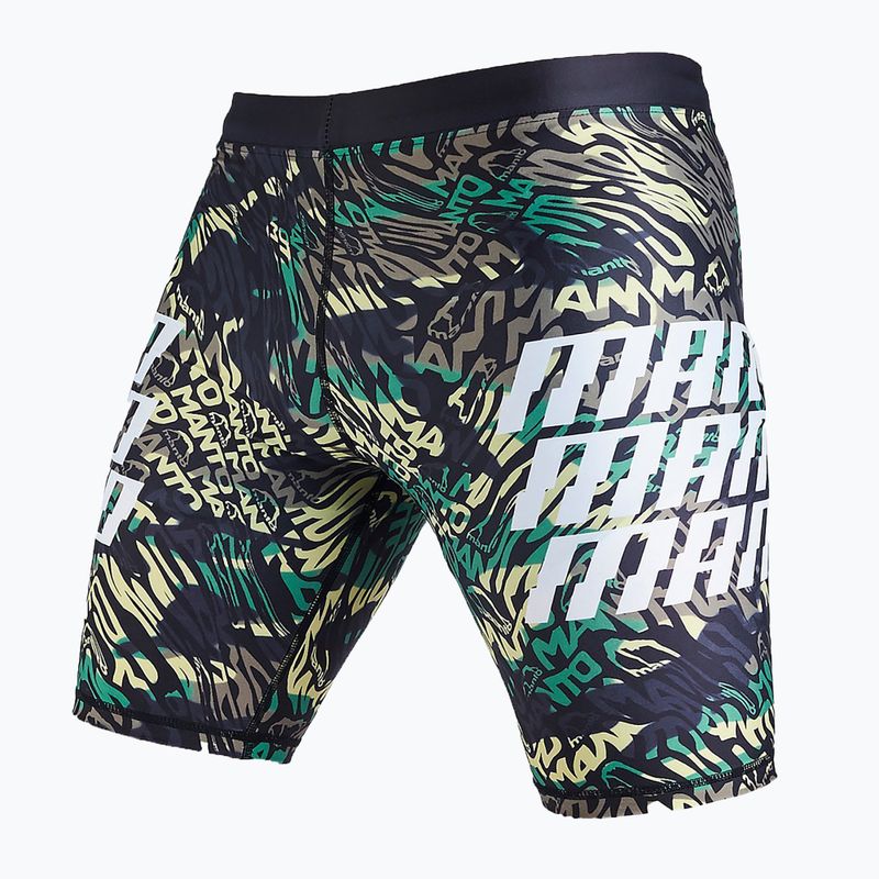 Pantaloncini da allenamento MANTO Distort uomo nero MNS523 6