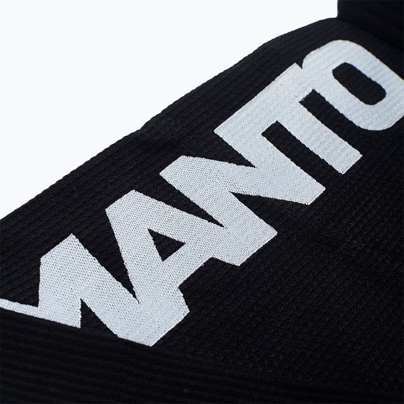 GI per il jiu-jitsu brasiliano da uomo MANTO BJJ X4 nero 7
