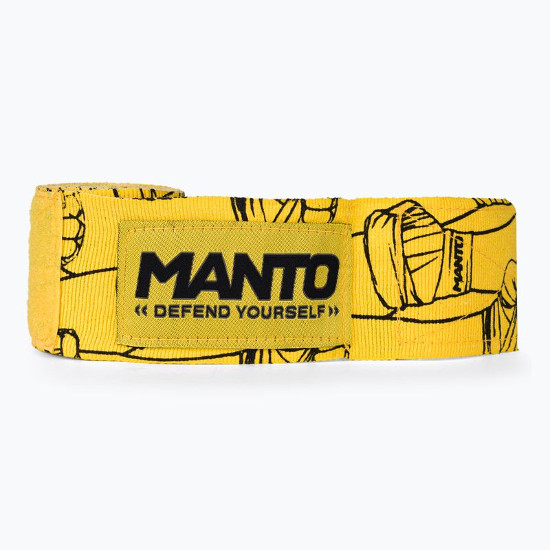 MANTO Bende da pugilato gialle 3