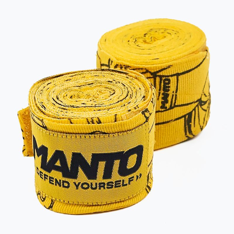 MANTO Bende da pugilato gialle 4
