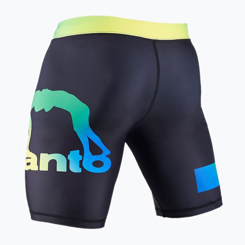MANTO pantaloncini da allenamento da uomo Rio nero 2