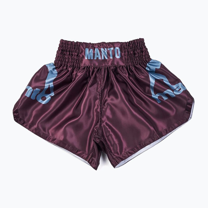 MANTO Pantaloncini da Muay Thai Dual brown