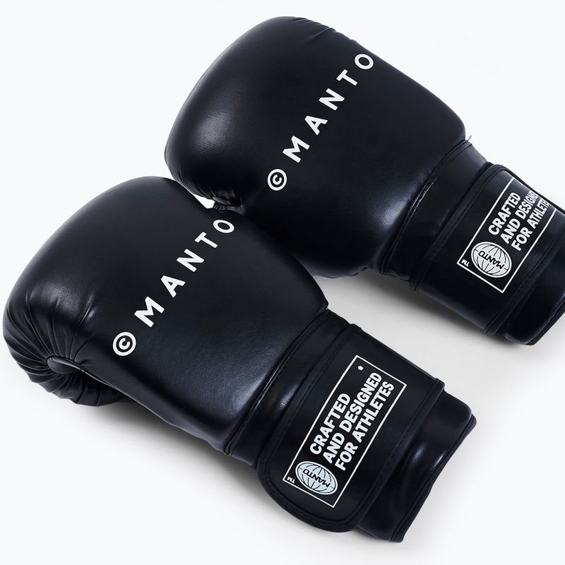MANTO Impact Guanti da boxe neri 2