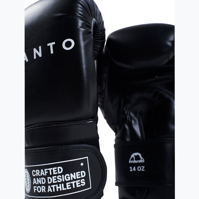 MANTO Impact Guanti da boxe neri 4
