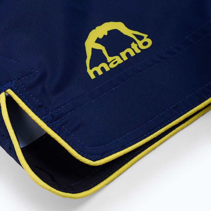 MANTO Stripe 2.0 pantaloncini da allenamento da uomo blu navy 3