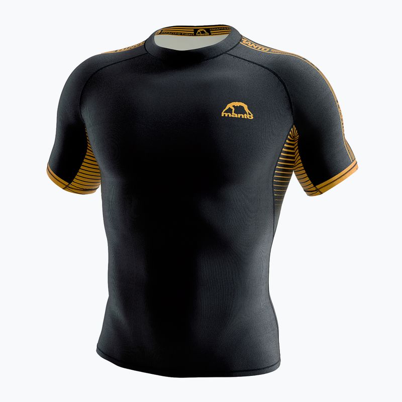 MANTO Stripe 2.0 uomo Rashguard nero