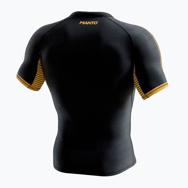 MANTO Stripe 2.0 uomo Rashguard nero 2