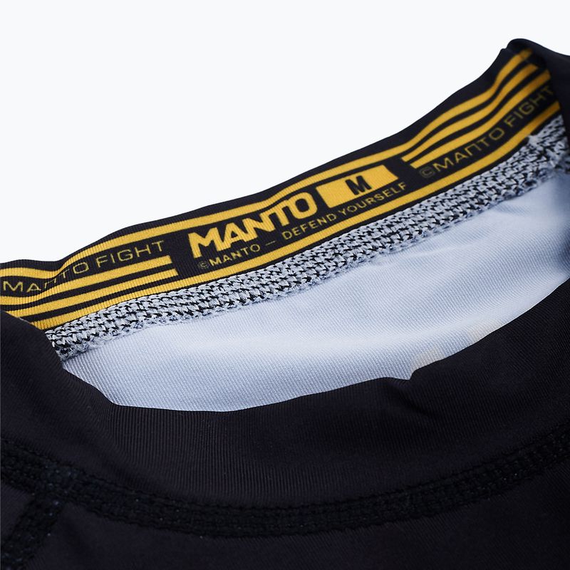 MANTO Stripe 2.0 uomo Rashguard nero 5