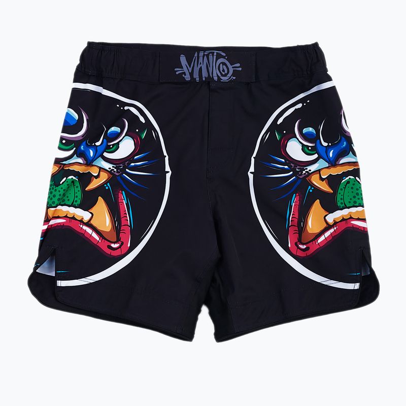 Pantaloncini da allenamento MANTO da uomo Panther nero