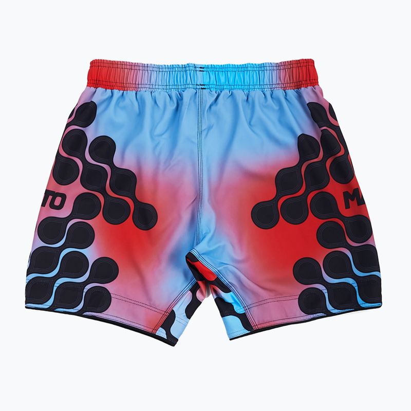 Pantaloncini da allenamento da uomo MANTO Organic red 2
