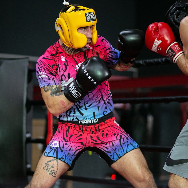 MANTO Rashguard da uomo Multi Gradient nero 10