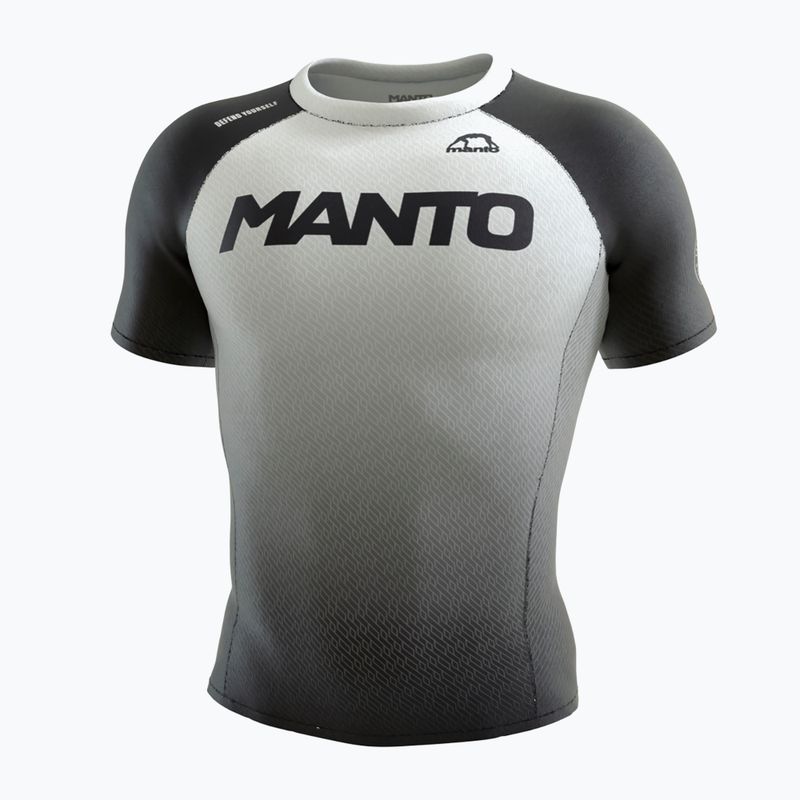MANTO uomo Rashguard Rank bianco