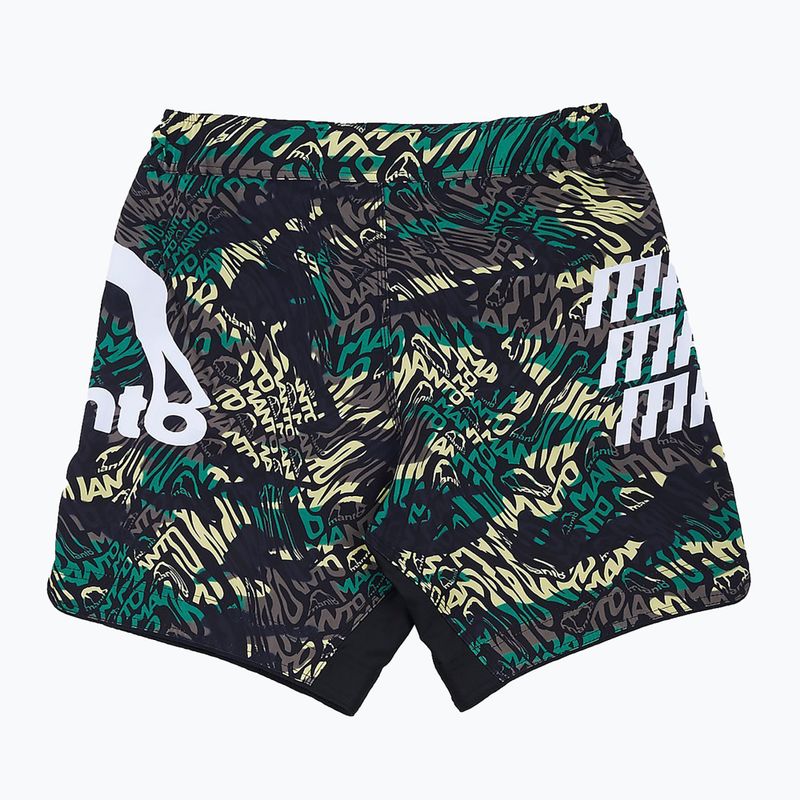 Pantaloncini da allenamento MANTO Distort da uomo multicolore 2