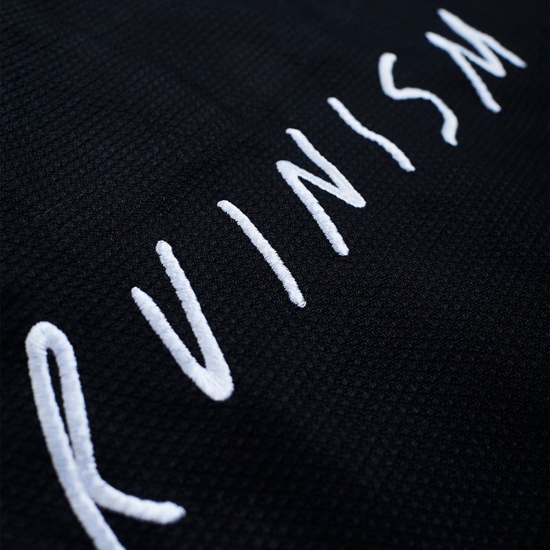 GI per il jiu-jitsu brasiliano da uomo MANTO Ruinism BJJ nero 6