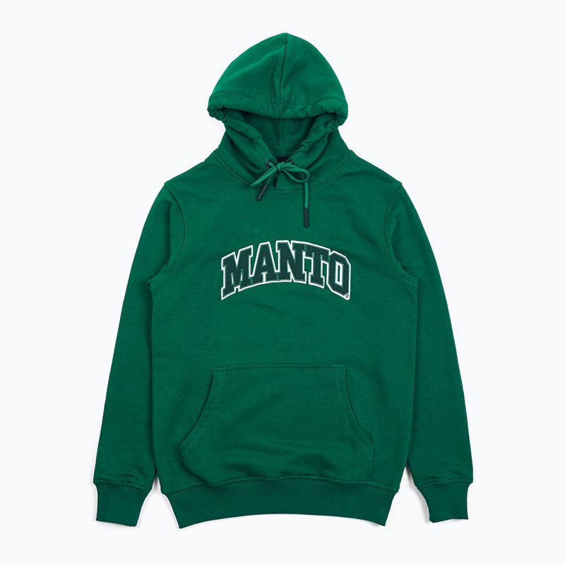 MANTO felpa Varsity uomo verde