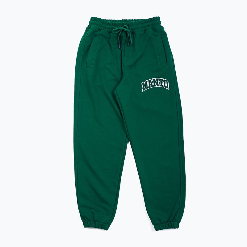 Pantaloni da allenamento MANTO da uomo Verde varsity