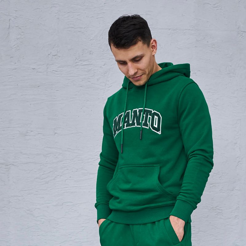 Pantaloni da allenamento MANTO da uomo Verde varsity 5