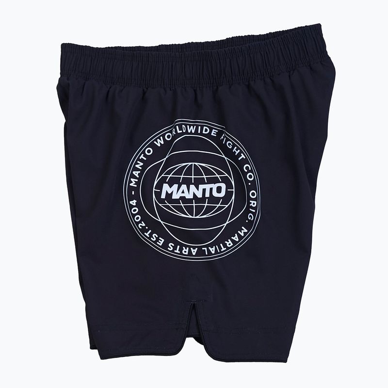 Pantaloncini da allenamento MANTO da uomo Fragments nero/rosso 2