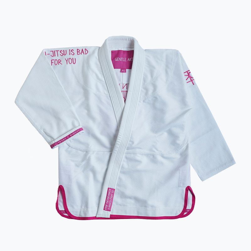 GI per il jiu-jitsu brasiliano uomo MANTO Balaclava BJJ bianco