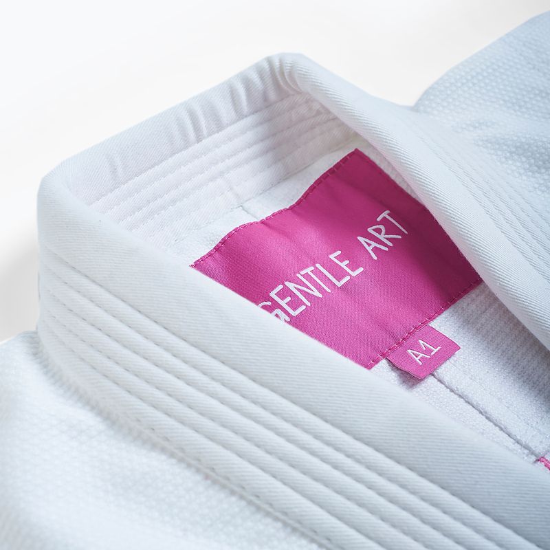 GI per il jiu-jitsu brasiliano uomo MANTO Balaclava BJJ bianco 4