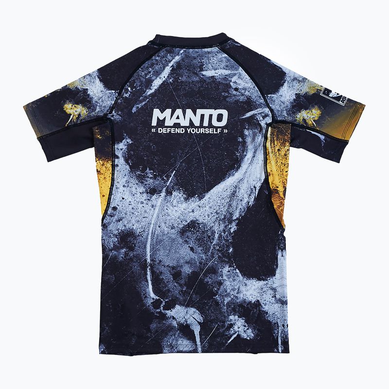 MANTO uomo Rashguard Disobey melange 4