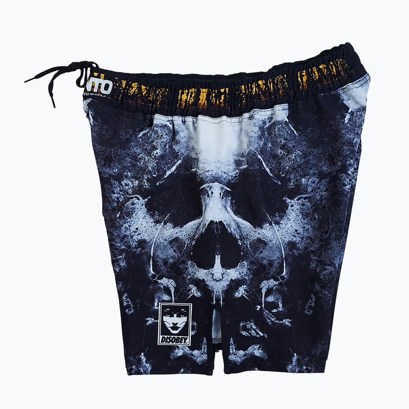MANTO Disobey pantaloncini da allenamento da uomo grigio 2