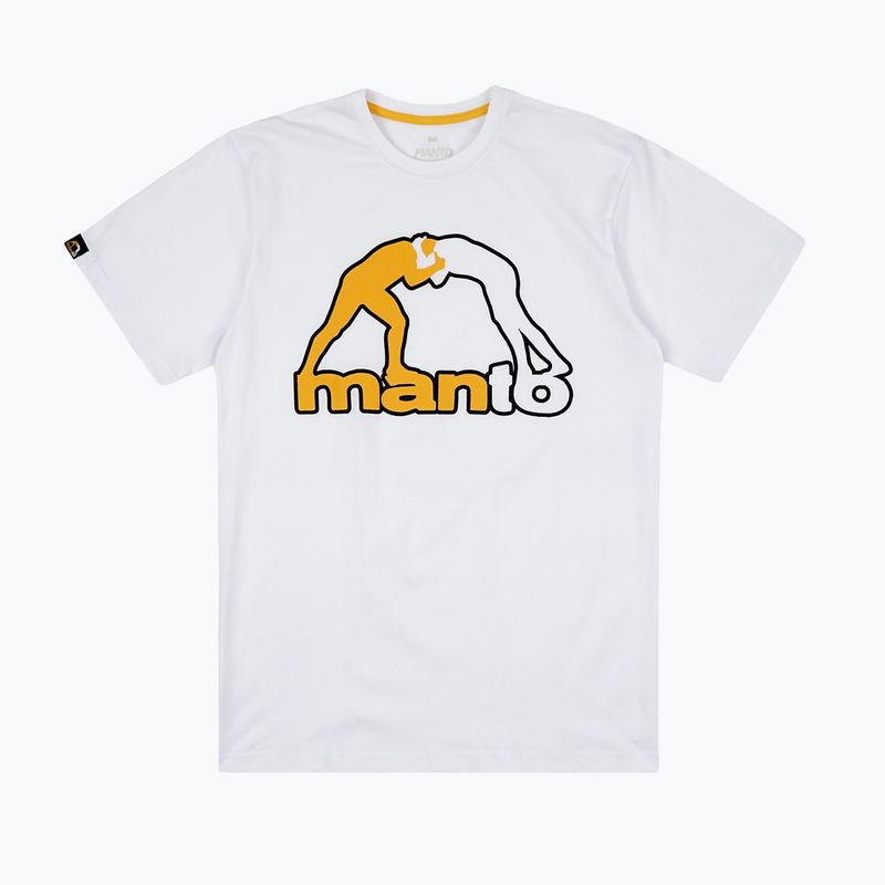 Maglietta da uomo MANTO Logo bianco