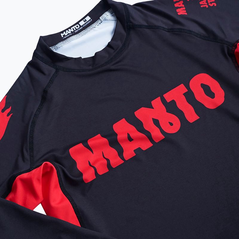 MANTO Rashguard Night Out nero da uomo 3