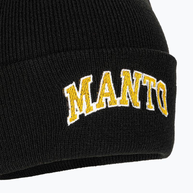 MANTO Cappello invernale Varsity nero 4