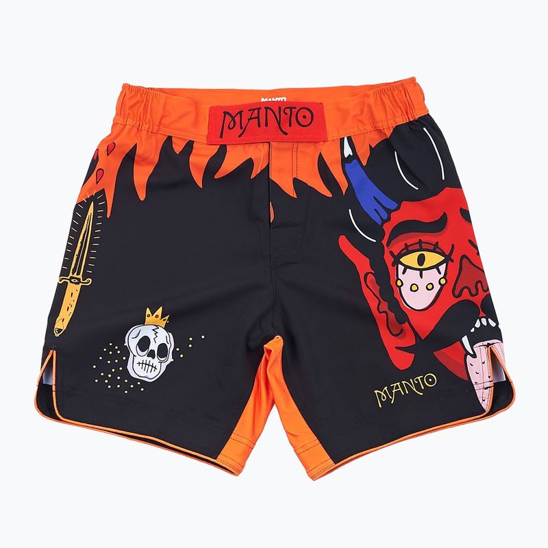 Pantaloncini da allenamento MANTO Diablo multicolore da uomo MNS507