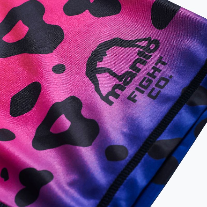 Pantaloncini MANTO da uomo Stampa leopardo nero 4