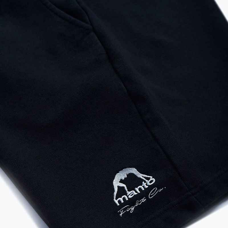 Pantaloncini da uomo MANTO Fight Co. nero 2