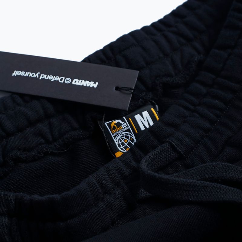 Pantaloncini da uomo MANTO Fight Co. nero 3