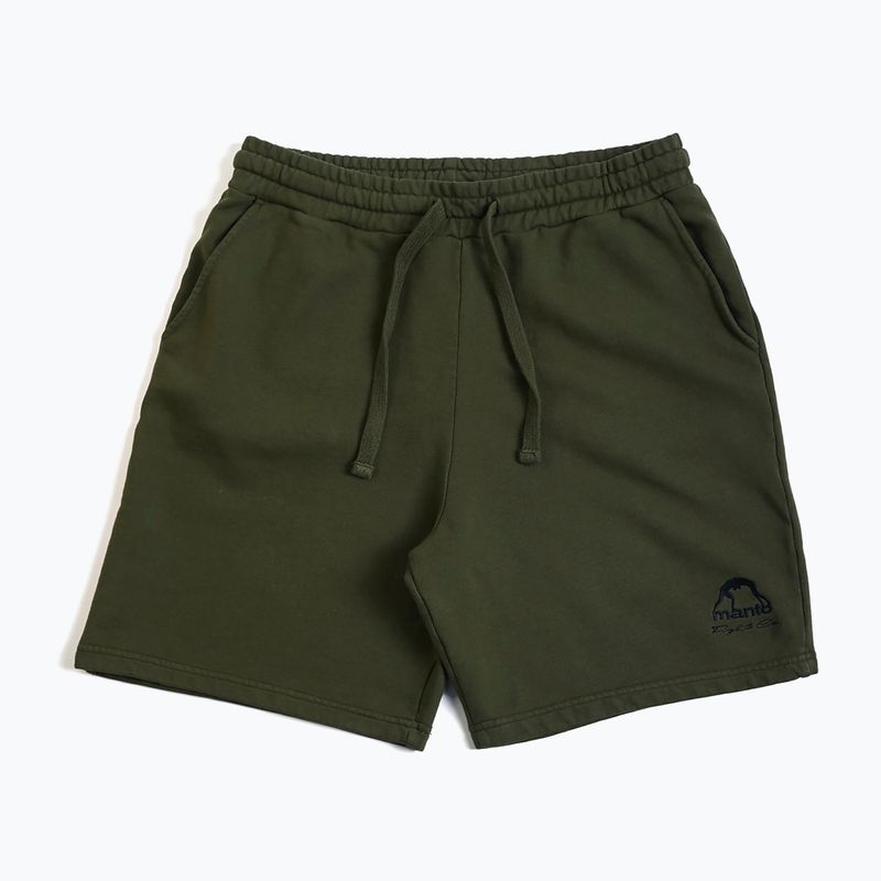 Pantaloncini da uomo MANTO Fight Co. verde 2
