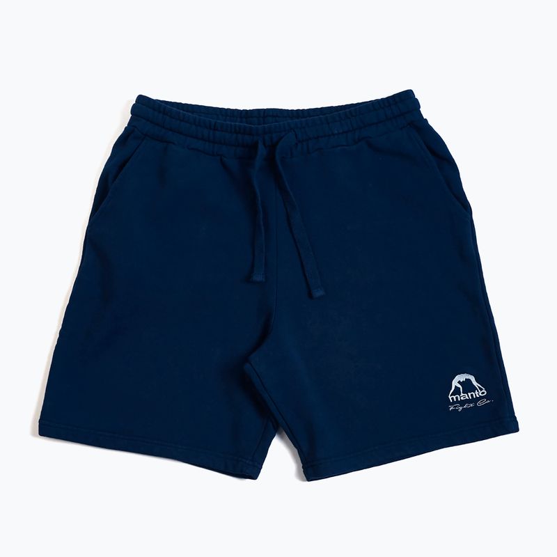 Pantaloncini da uomo MANTO Fight Co. navy