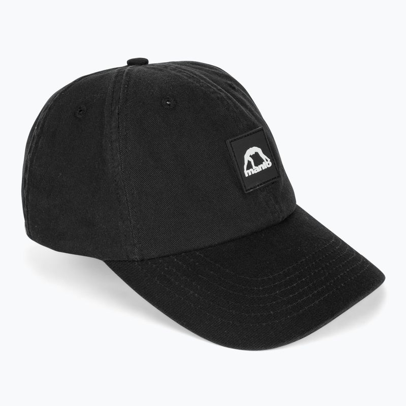 MANTO Label 23 Dad Cap nero