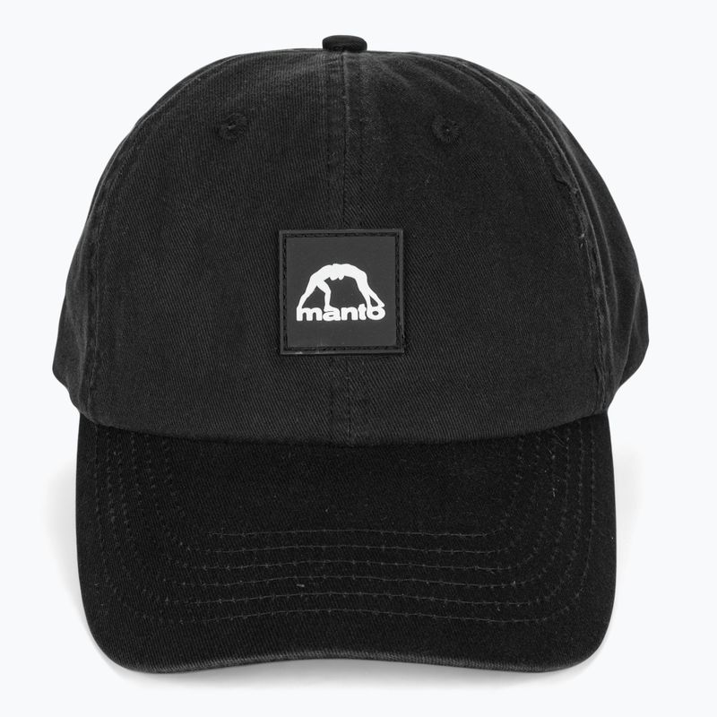 MANTO Label 23 Dad Cap nero 4