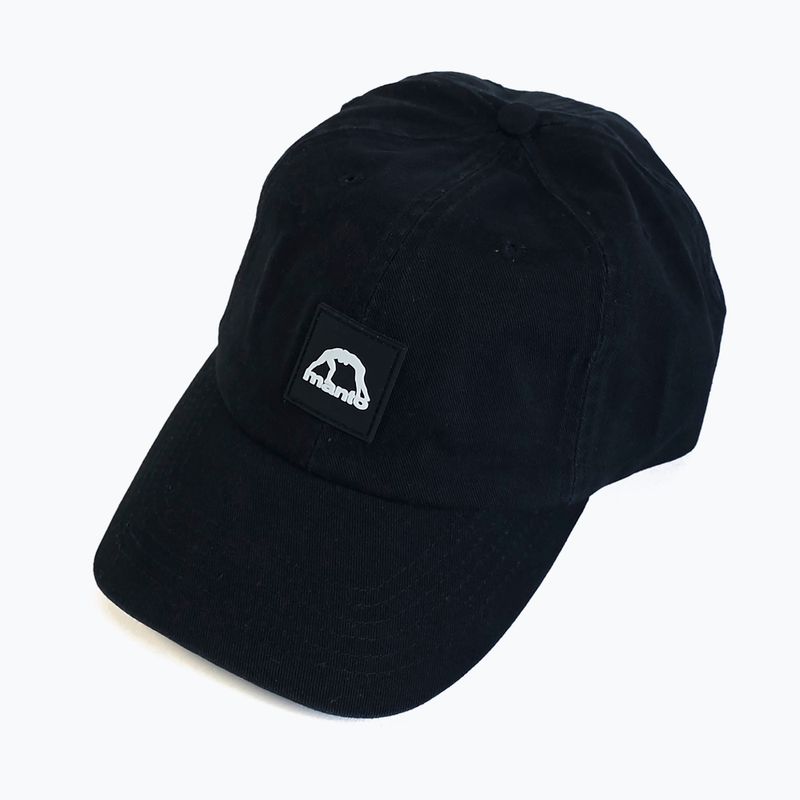 MANTO Label 23 Dad Cap nero 6