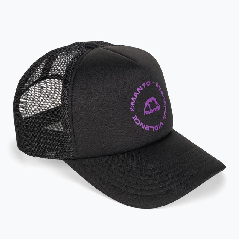 Cappello da baseball nero MANTO Mission