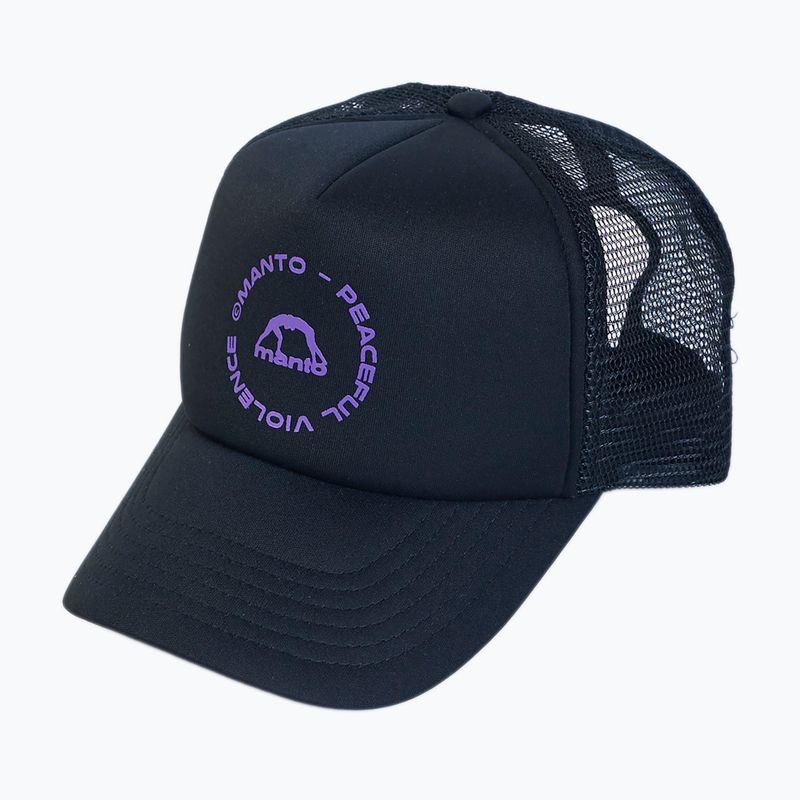 Cappello da baseball nero MANTO Mission 6