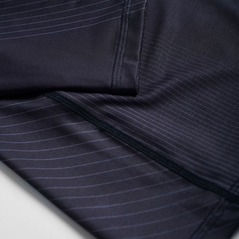 MANTO FLOW Rashguard a maniche lunghe da uomo nero 7