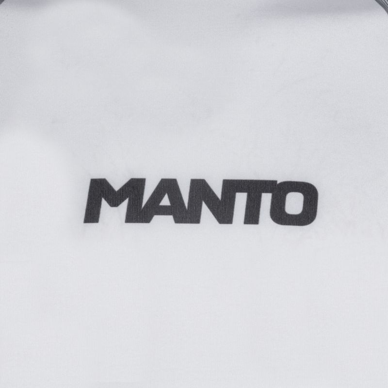 MANTO FLOW Rashguard a maniche lunghe da uomo, bianco 3