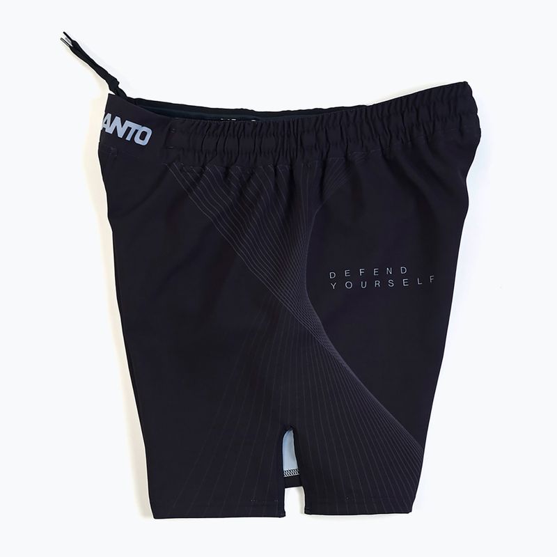 Pantaloncini da allenamento MANTO da uomo Flow nero 2