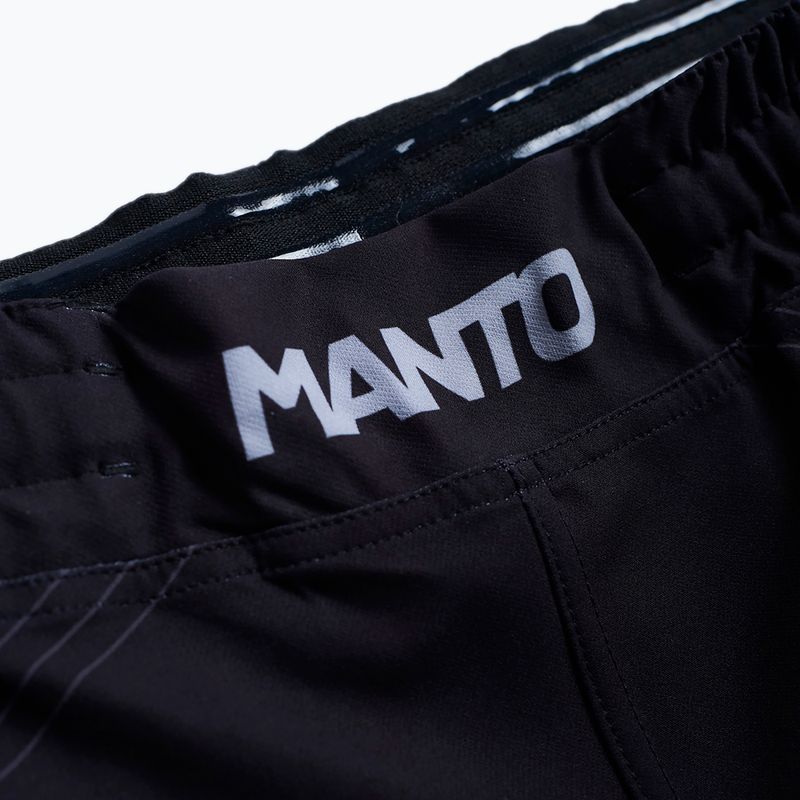 Pantaloncini da allenamento MANTO da uomo Flow nero 3