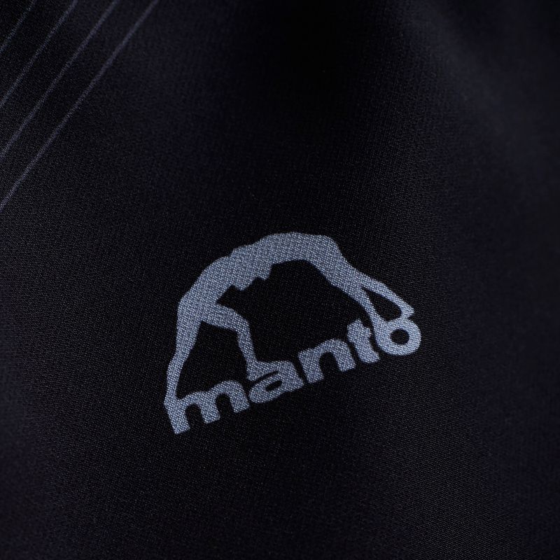 Pantaloncini da allenamento MANTO da uomo Flow nero 6