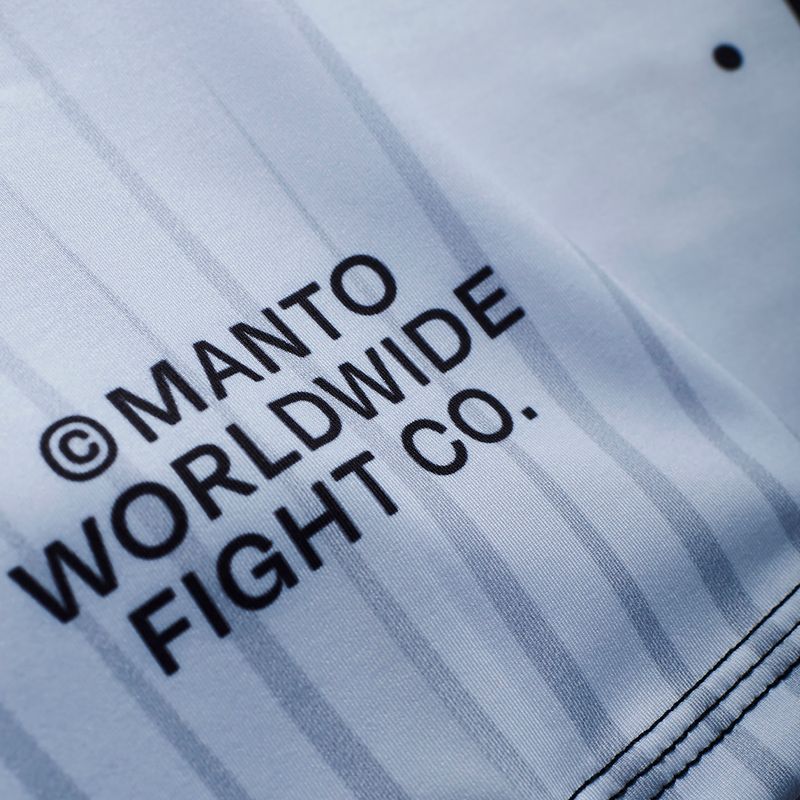 MANTO uomo Rashguard Ranked bianco 5